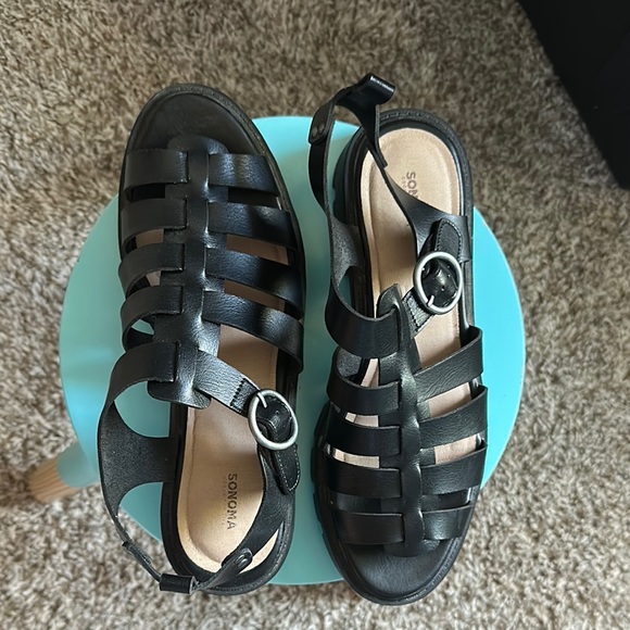 Sonoma Women's Black Sandals - Picture 1 of 3